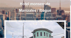 Desktop Screenshot of hotelmonserrate.com